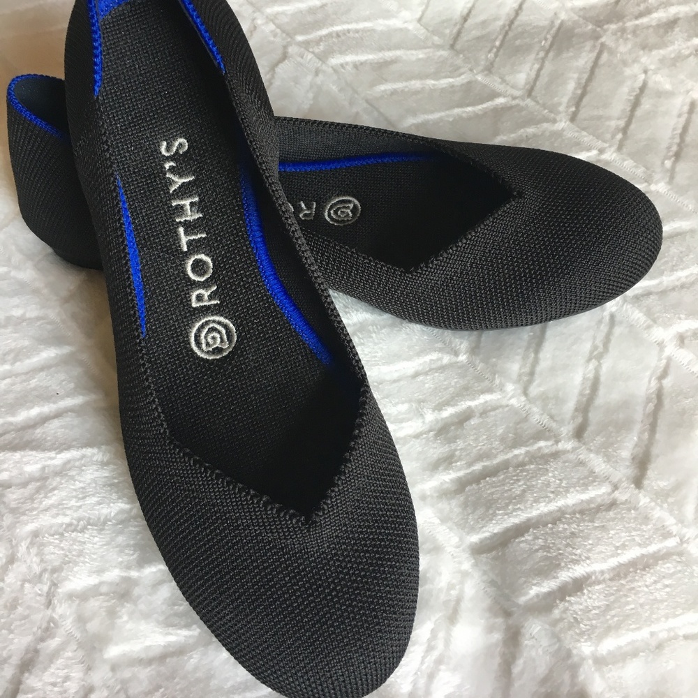 Rothy's Black flat